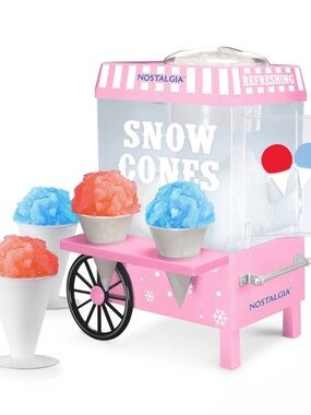 Nostalgia Pink Snow Cone Maker